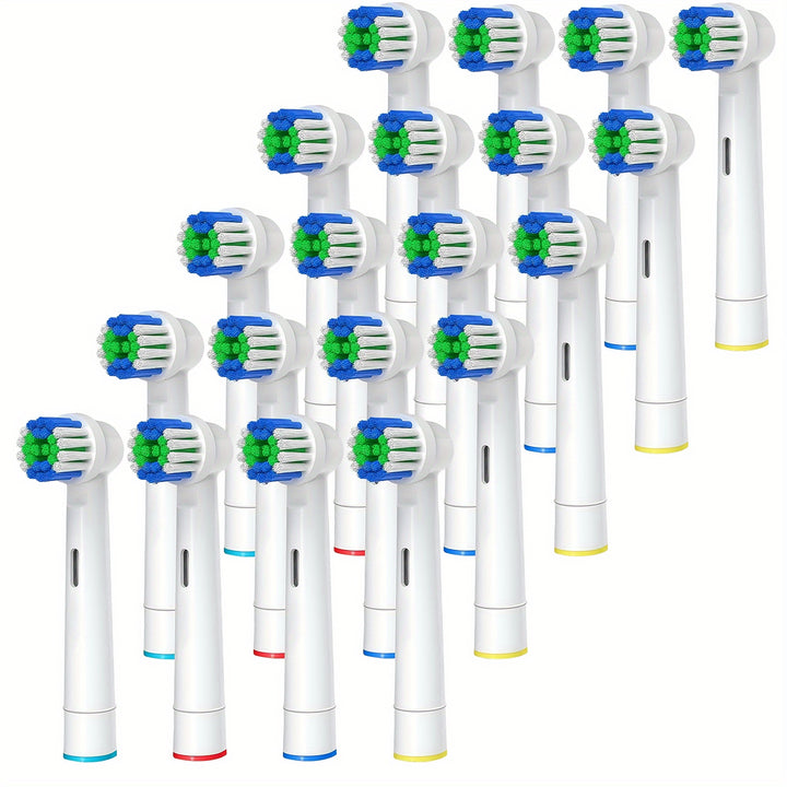 Replacement Toothbrush Heads Compatible With Oral-B, Electric Toothbrush Heads Brush Heads Suitable For Oral B Replacement Heads Refill Pro 500/1000/1500/3000/3757/5000/7000/7500/8000