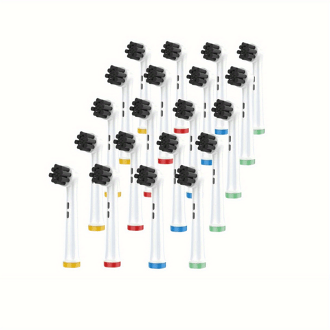 Replacement Toothbrush Heads Compatible With Oral-B, Electric Toothbrush Heads Brush Heads Suitable For Oral B Replacement Heads Refill Pro 500/1000/1500/3000/3757/5000/7000/7500/8000
