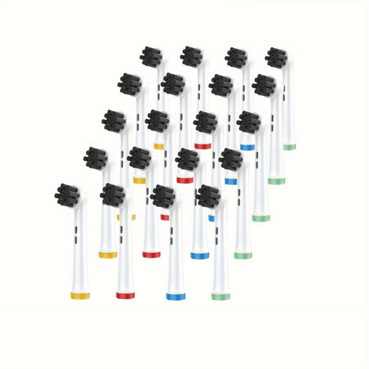 Replacement Toothbrush Heads Compatible With Oral-B, Electric Toothbrush Heads Brush Heads Suitable For Oral B Replacement Heads Refill Pro 500/1000/1500/3000/3757/5000/7000/7500/8000