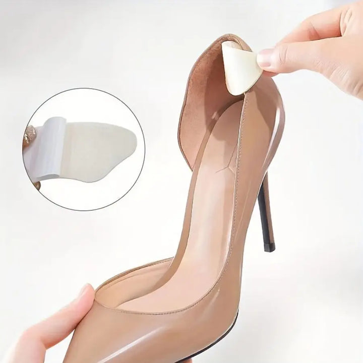 8-Pack Heel Pads for Too Big Shoes Self-Adhesive Heel Protectors Heel Inserts Improve Shoe Fit And Comfort Prevent Heel Slippage