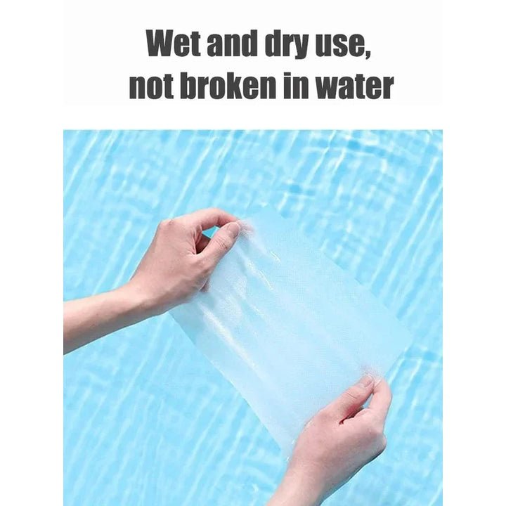 Reusable thickened face towel One pack of 50 pieces per pack Travel cleanser, wet and dry makeup remover, cotton soft fabric