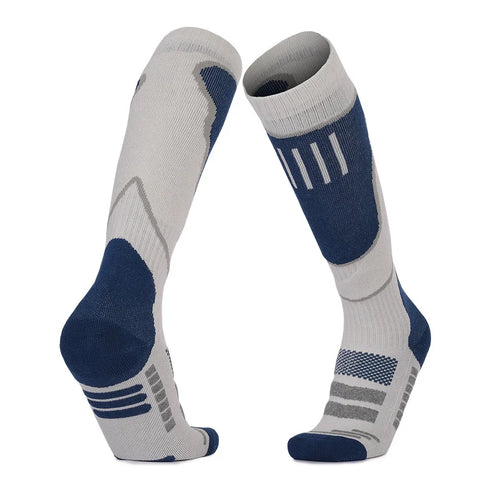 YANBIGUO 2 Pairs Wool Ski Socks