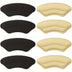 8-Pack Heel Pads for Too Big Shoes Self-Adhesive Heel Protectors Heel Inserts Improve Shoe Fit And Comfort Prevent Heel Slippage